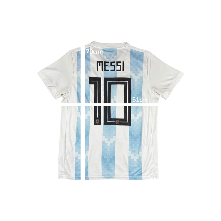 2018-19 Argentina Adidas Home Shirt #10 MESSI - 8/10 - (M)