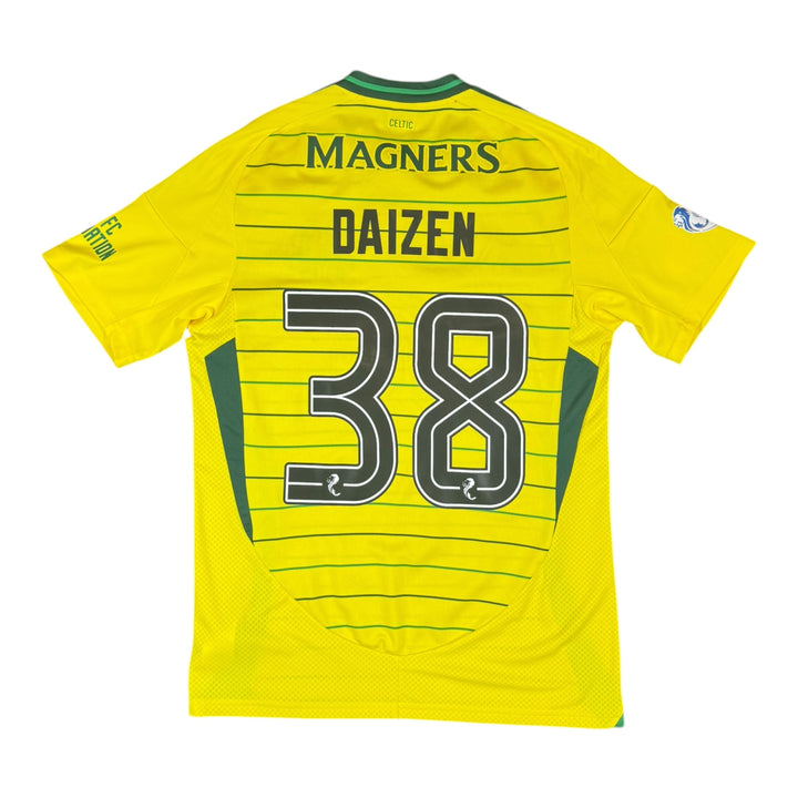 2024-25 Celtic Away Shirt DAIZEN #38 - 9/10 - (M)