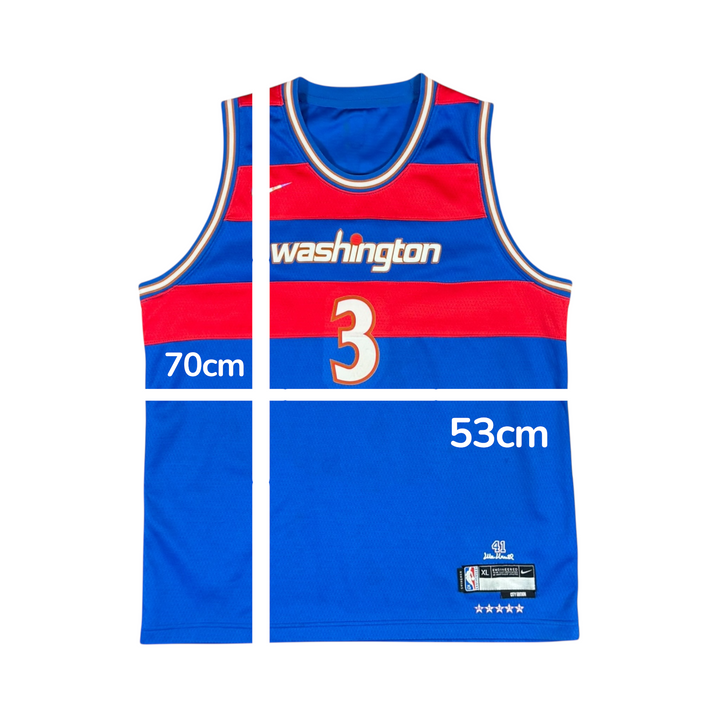 2021-22 Washington Wizards Nike Basketball Jersey #3 BEAL - 7/10 - (Youth XL)