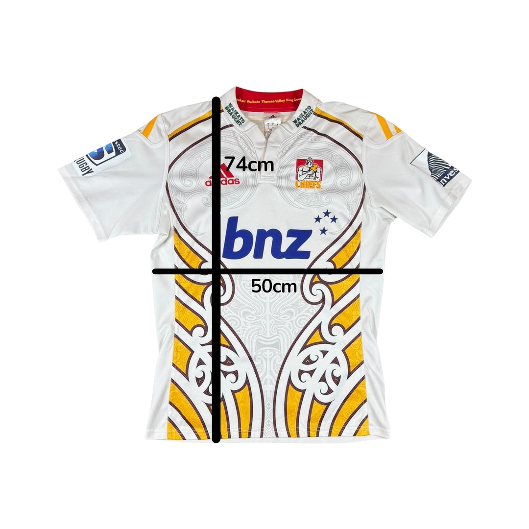 2014 Waikato Chiefs Adidas Super Rugby Home Shirt - 8/10 - (M)