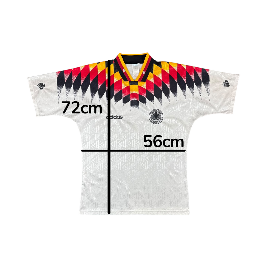 1994-96 Germany Adidas Home Shirt - 10/10 - (M)