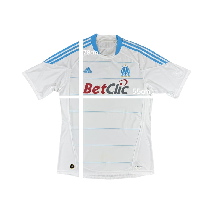 2010-11 Marseille Adidas Home Shirt - 7/10 - (L)