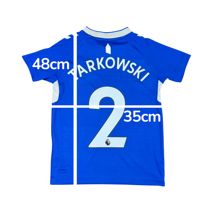 2022-23 Everton Home Shirt TARKOWSKI #2 - 8/10 - (7-8 Years)