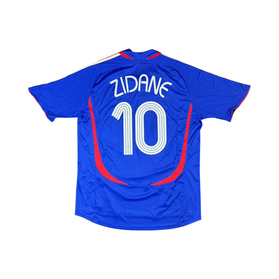 2006-07 France Home Shirt ZIDANE #10 - 8/10 - (M)