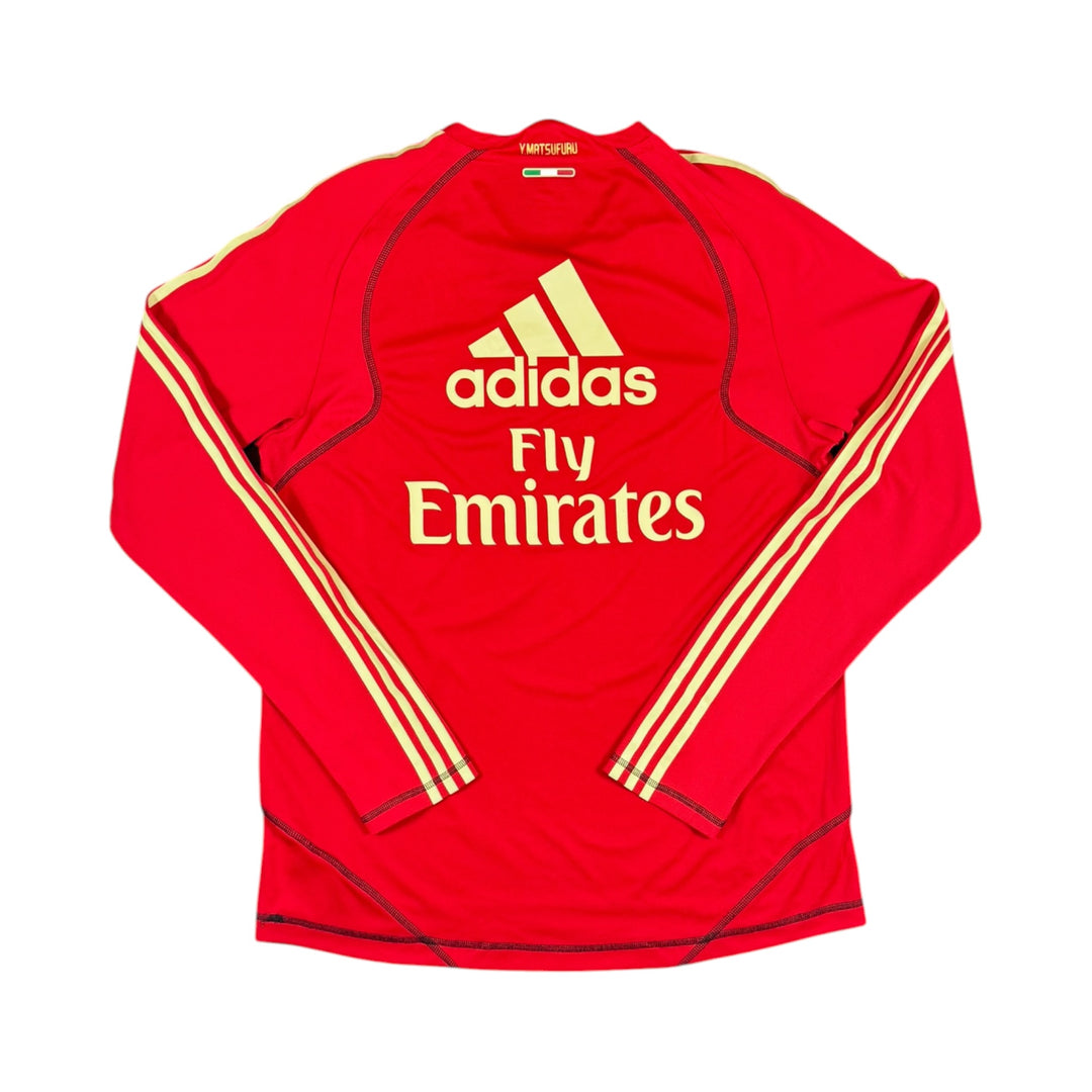2010-11 AC Milan Adidas L/S Training Shirt Player Issue - 10/10 - (XL)
