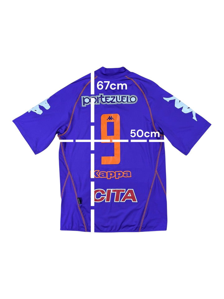2010 Defensor Sporting Kappa Home Football Shirt #9 RODRIGO MORA - 9/10 - (M)
