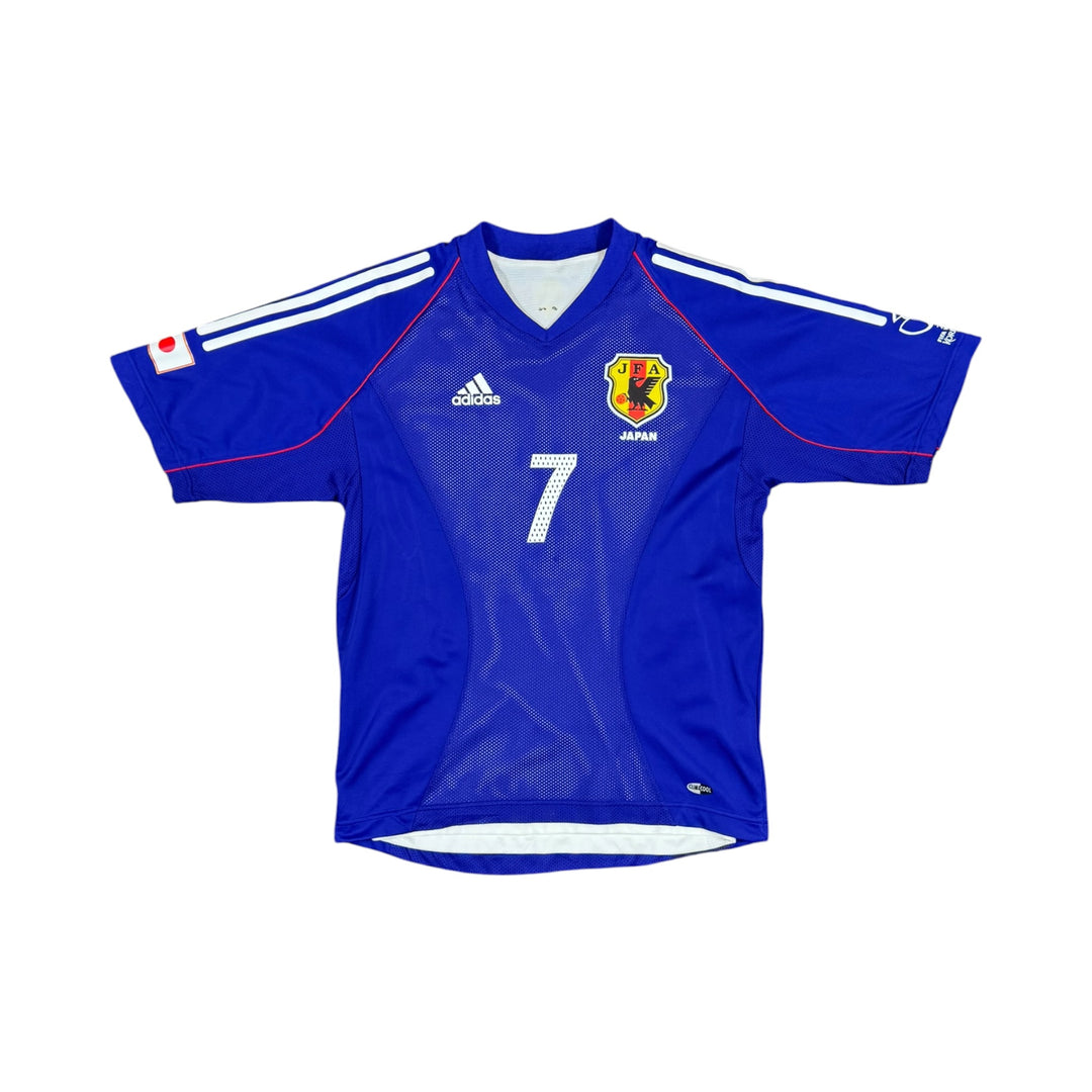 2002-04 Japan Adidas Home Shirt Player Authentic #7 NAKATA - 9/10 - (S)