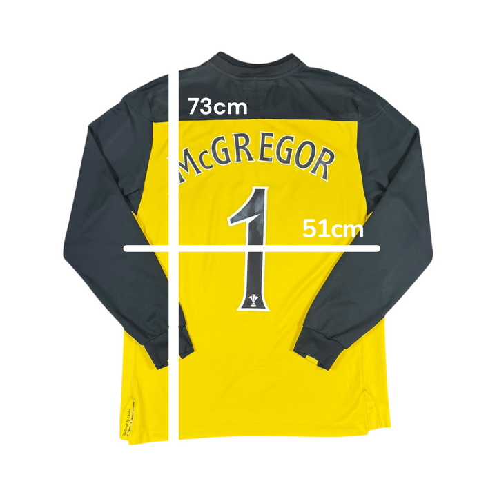 2011-12 Rangers Umbro GK Shirt #1 MCGREGOR - 8/10 - (L)