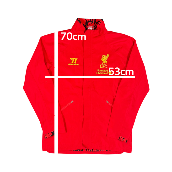 2012-13 Liverpool Warrior Track Jacket - 9/10 - (S)
