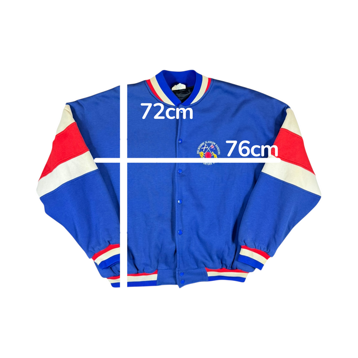 Glasgow Rangers Melbourne Supporters Club Varsity Jacket - 9/10 - (3XL)