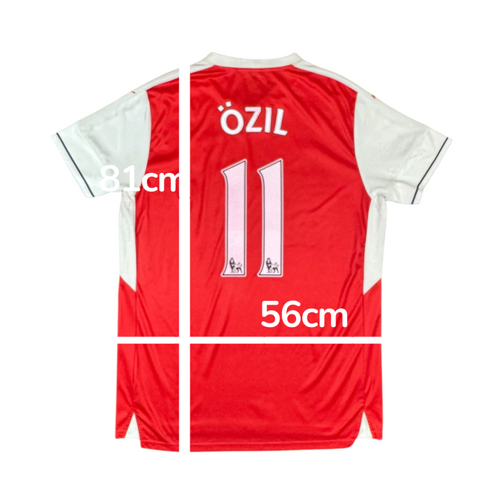 2016-17 Arsenal Home Shirt OZIL #11 - 7/10 - (XL)