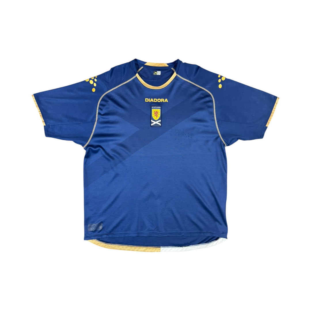 2007-08 Scotland Home Shirt - 7/10 - (2XL)