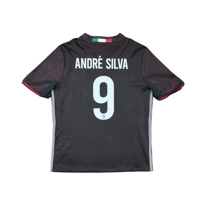 2016-17 AC Milan Adidas Home Shirt #9 ANDRE SILVA - 9/10