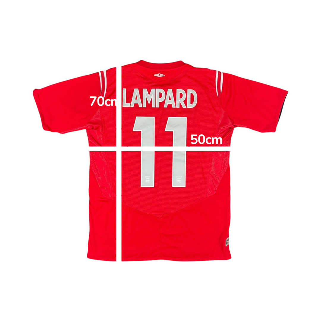 2004-06 England Umbro Away Shirt LAMPARD #11 - 9/10 - (S)