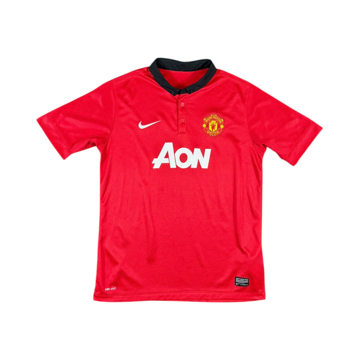 2013-14 Manchester United Nike Home Shirt - 10/10 - (15-16 Years)