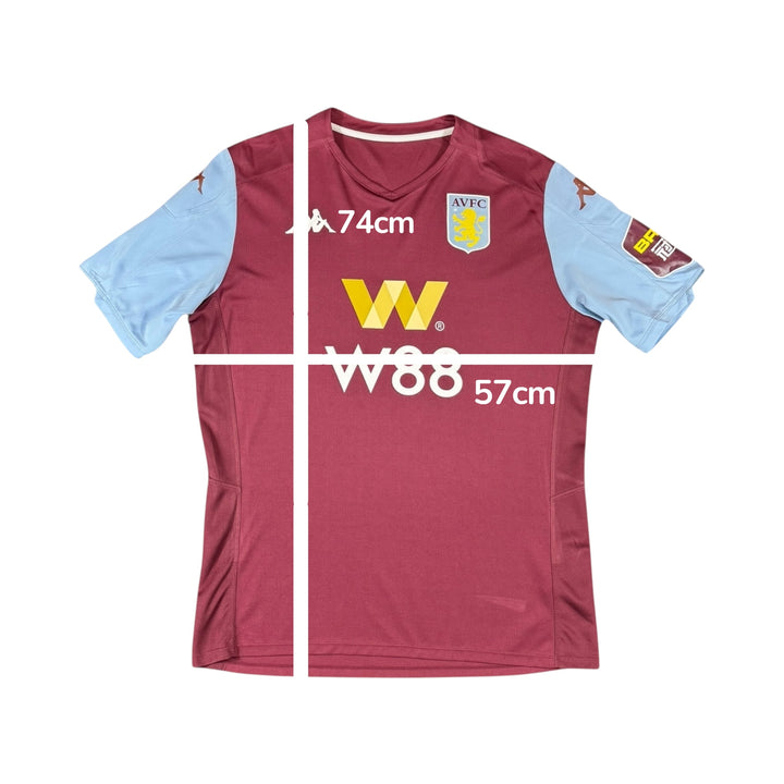 2019-20 Aston Villa Kappa Home Shirt - 9/10 - (XL)