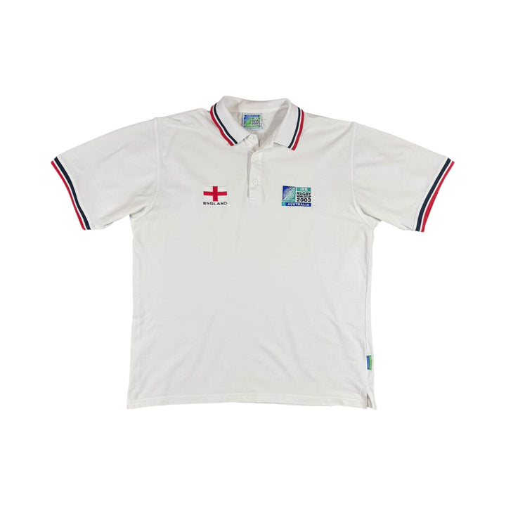 2003 England Rugby World Cup Polo Shirt - 8/10 - (3XL)