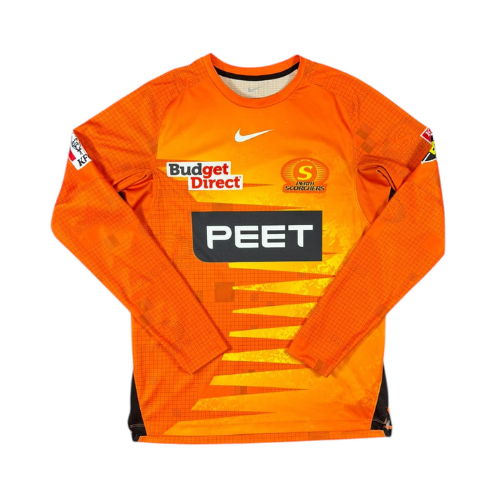 Perth Scorchers Nike Player Issue Home Shirt Long sleeve - 10/10 - (M)