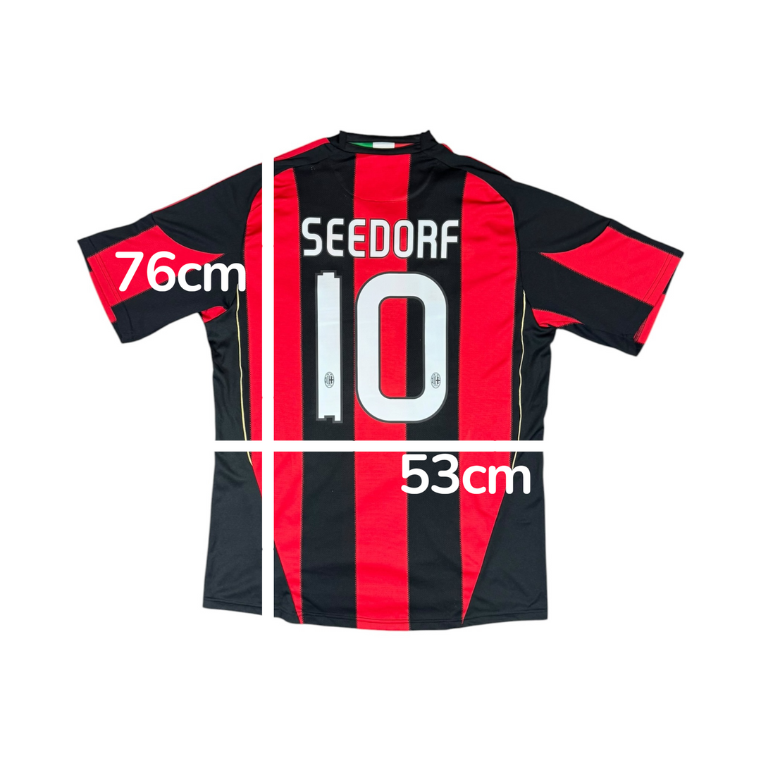 2010-11 AC Milan Home Shirt SEEDORF #10 - 9/10 - (L)
