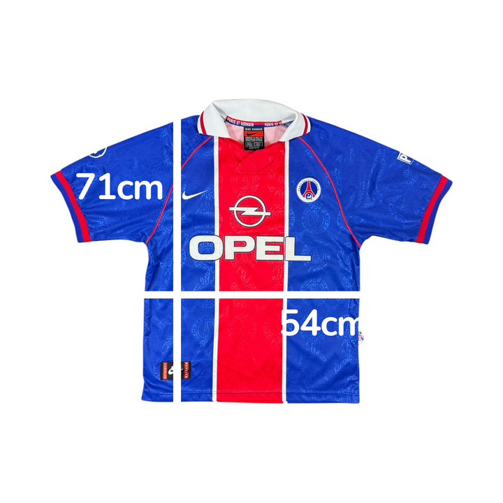 1996-97 Paris Saint-Germain Home Shirt - 8/10 - (M)