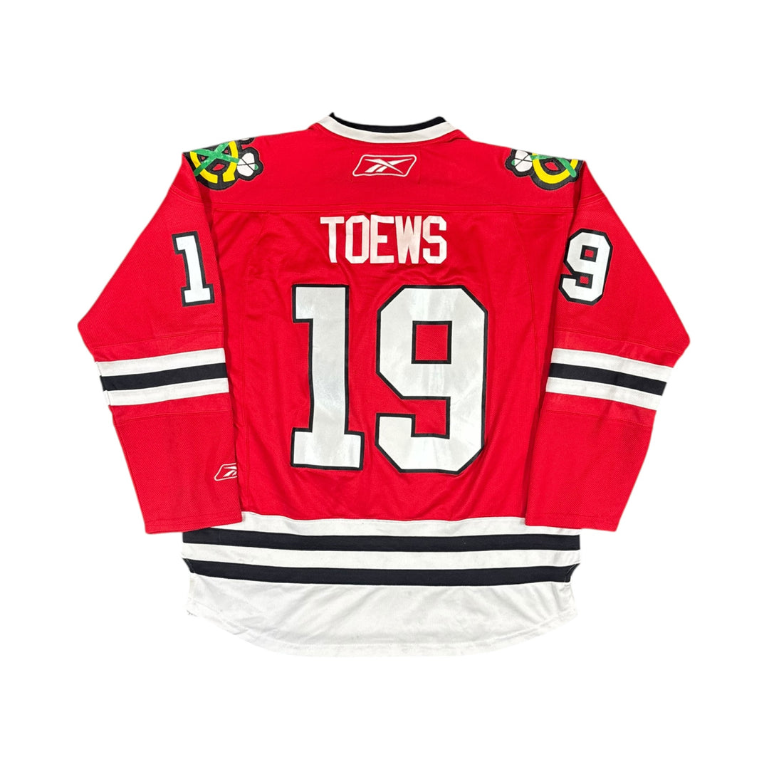 Chicago Blackhawks Reebok Hockey Jersey #19 TOEWS - 6/10 (XL)