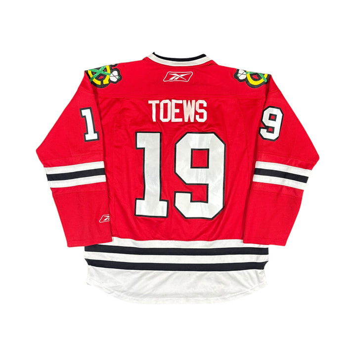 Chicago Blackhawks Reebok Hockey Jersey #19 TOEWS - 6/10 (XL)