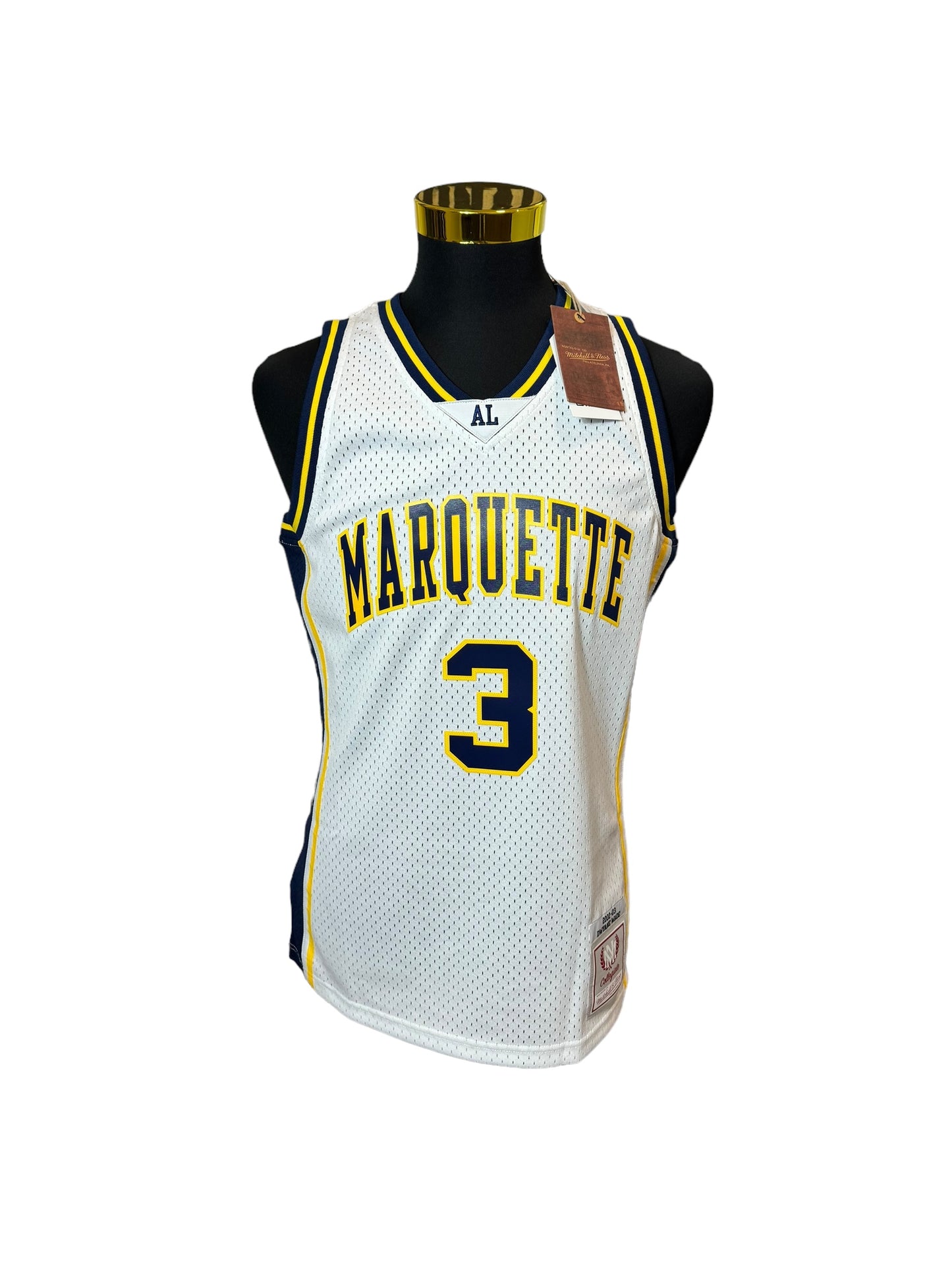 Marquette University #3 Wade NBA Basketball Jersey New