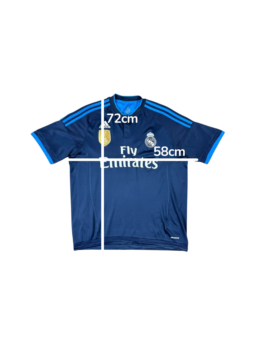 2015-16 Real Madrid Adidas Third Shirt - 8/10 - (L)