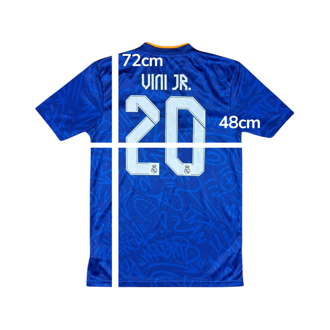 2021-22 Real Madrid Adidas Away Shirt #20 VINI JR - 10/10 - (S)