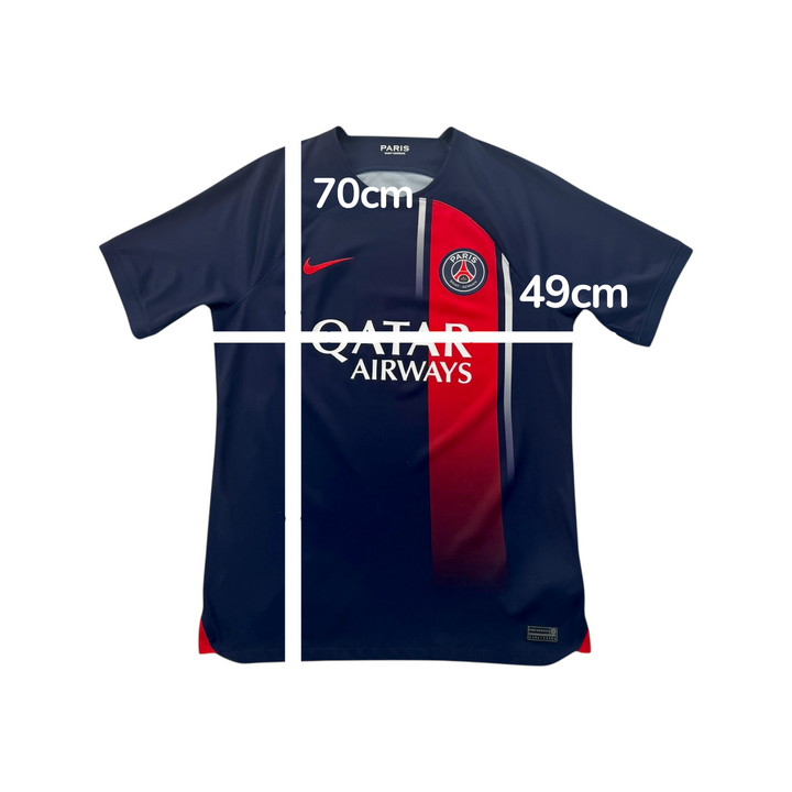 2023-24 Paris Saint Germain Nike Home Shirt - 9/10 - (M)