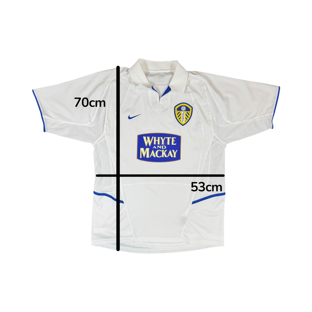 2003-04 Leeds United Nike Home Shirt - 8/10 - (M)