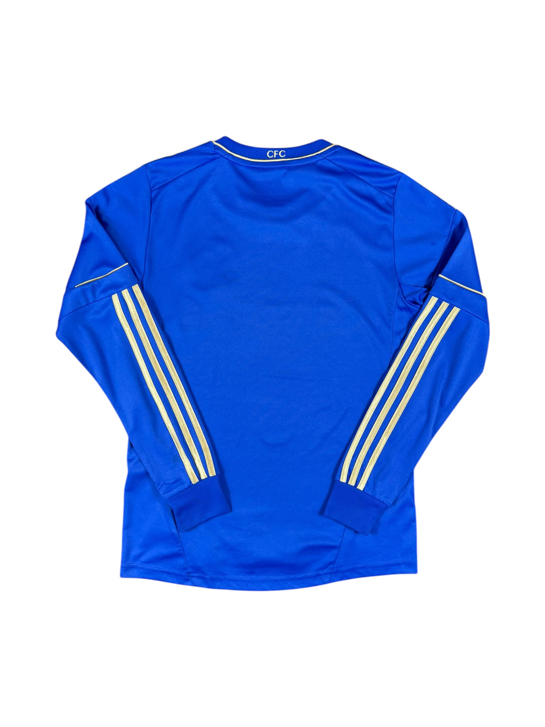 2012/13 Chelsea Adidas Home Longsleeve Shirt - 7/10 - (13-14 Years)
