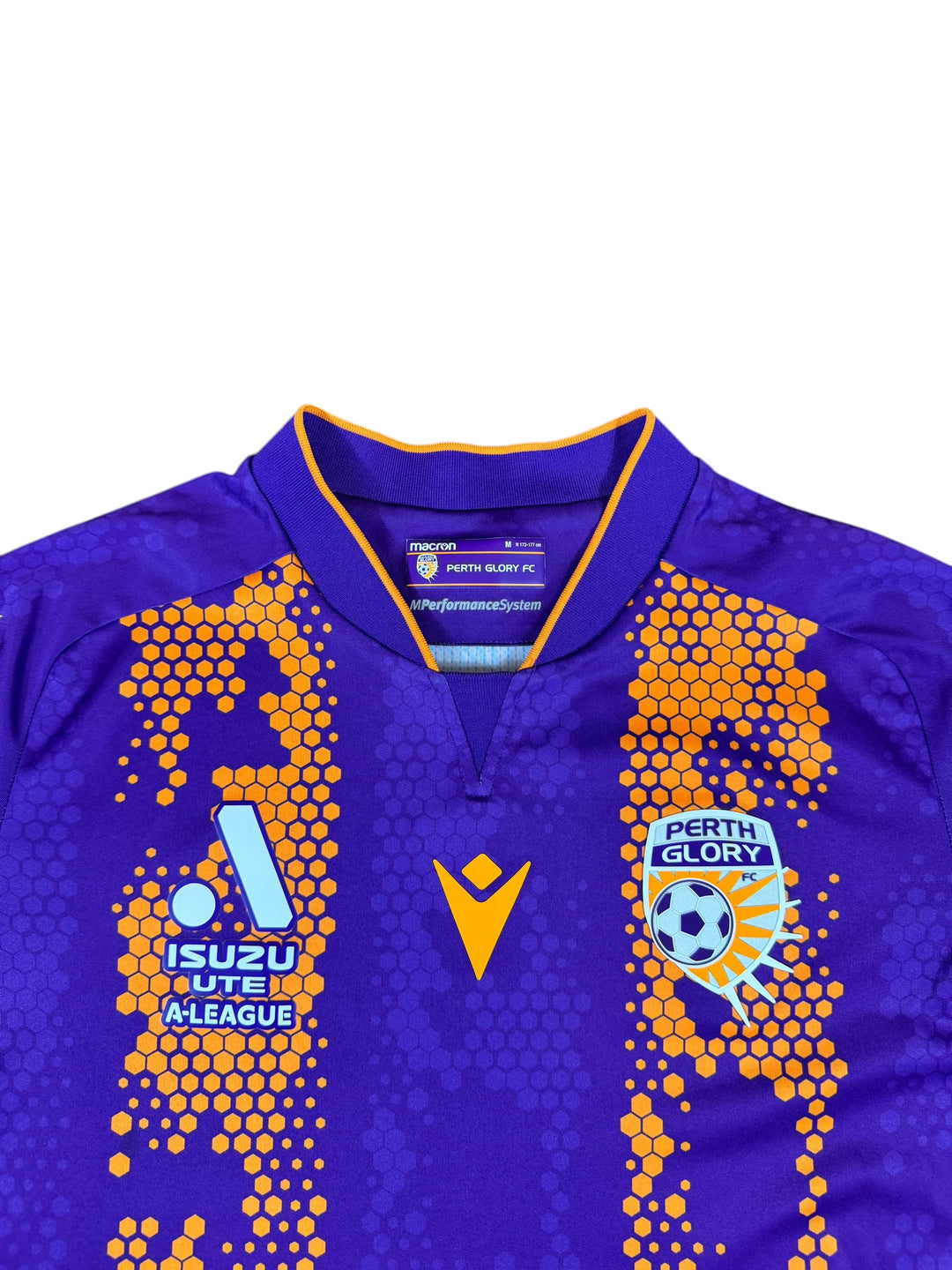 2022/23 Perth Glory Macron Home Football Shirt - 9/10 - (M)