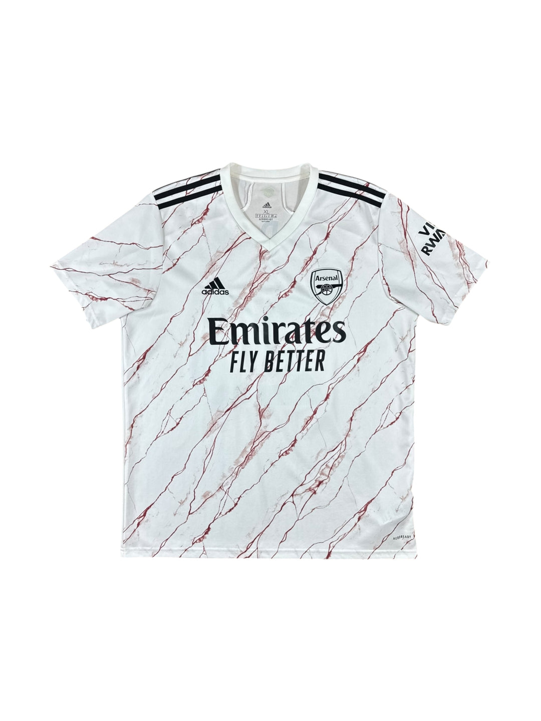 2020/21 Arsenal Adidas Away Football Shirt #23 DAVID LUIZ - 9/10 - (XL)