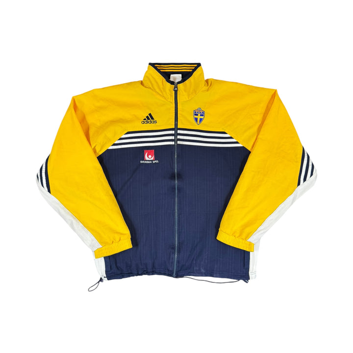 1998-00 Sweden Adidas Player Issue Track Jacket - 8/10 - (L)