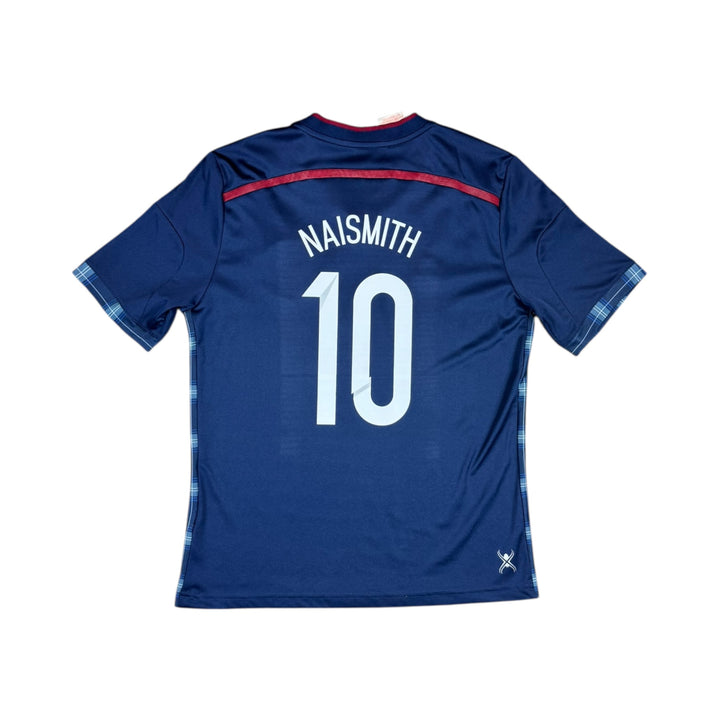 2014-15 Scotland Adidas Home Shirt #10 NAISMITH - 9/10 - (13-14 Years)
