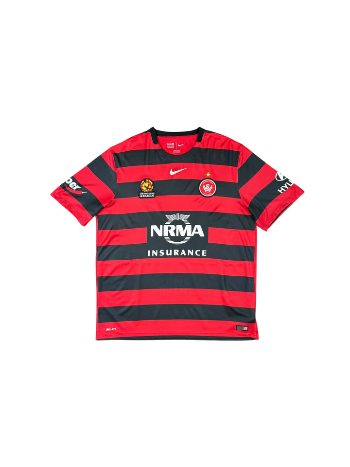 2015-16 Western Sydney Wanderers Nike Home Shirt - 9/10 - (2XL)