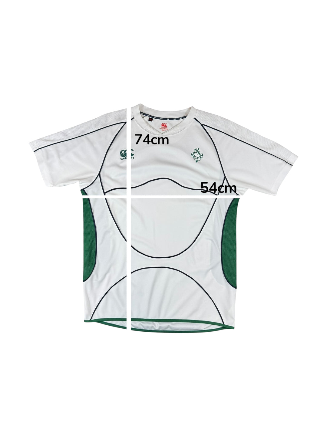 2007 Ireland Canterbury Rugby Training Shirt - 8/10 - (L)