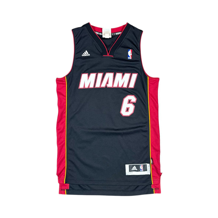 2010-14 Miami Heat Adidas Basketball Jersey #6 JAMES - 7/10 - (S)