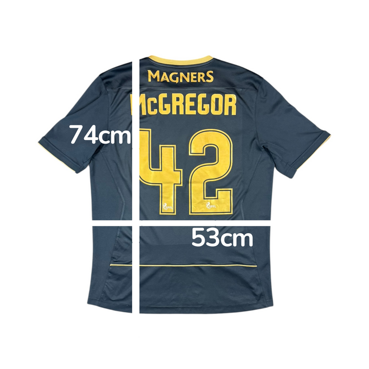 2016-17 Celtic Away Shirt McGREGOR #42 - 9/10 - (XL)