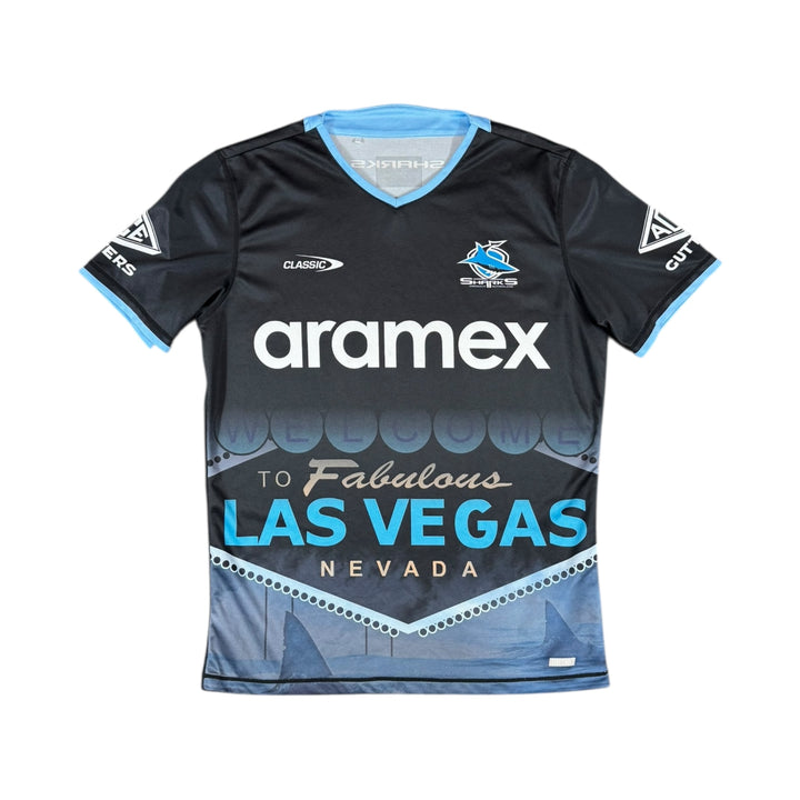 2025 Cronulla Sharks Las Vegas Training Rugby Shirt - 9/10 - (L)