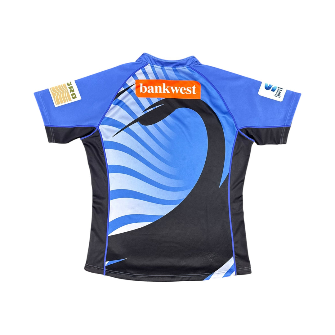 2014 Western Force Home Rugby Shirt - 8/10 - (2XL)