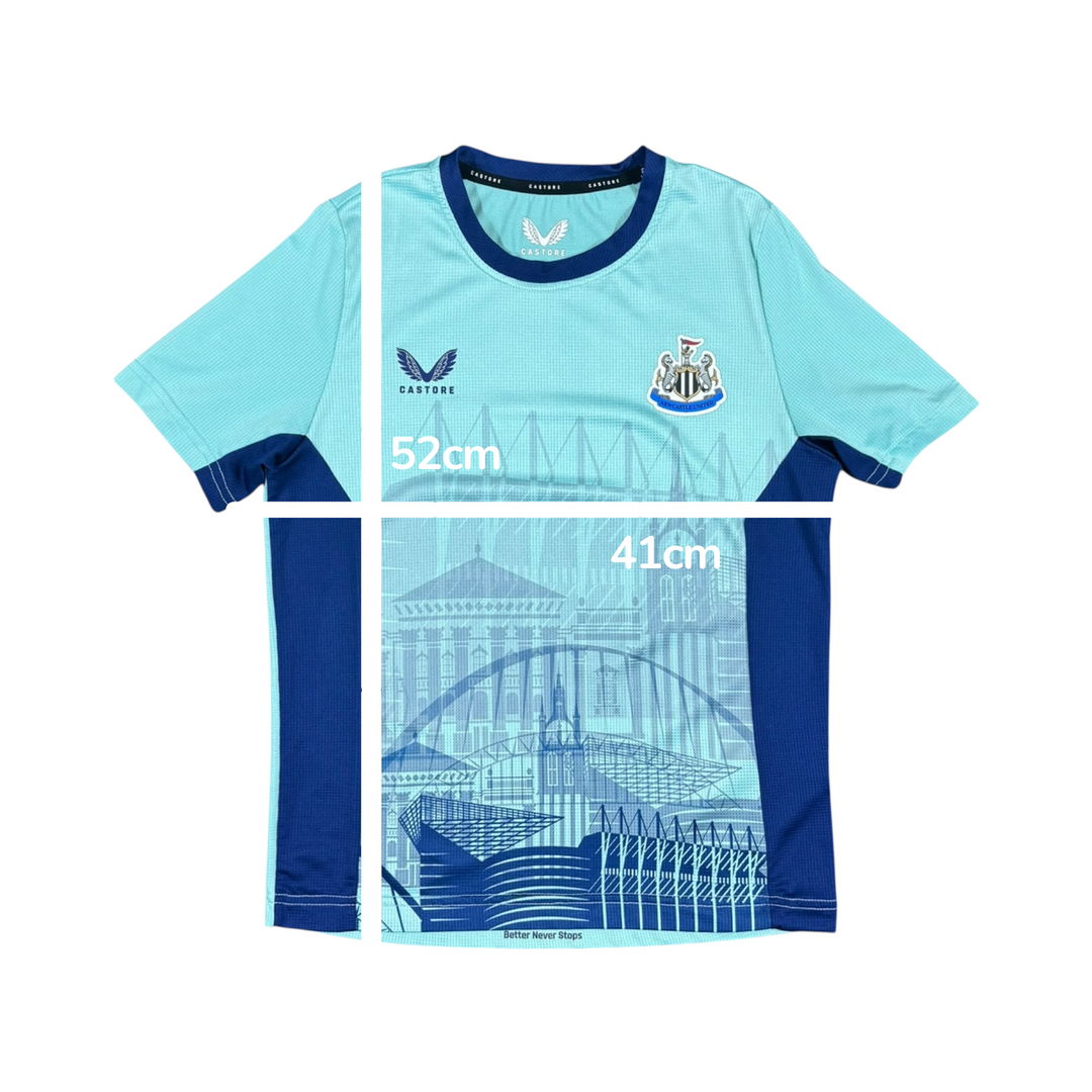 2022-23 Newcastle Pre-Match Shirt - 8/10 - (11-12 Years)