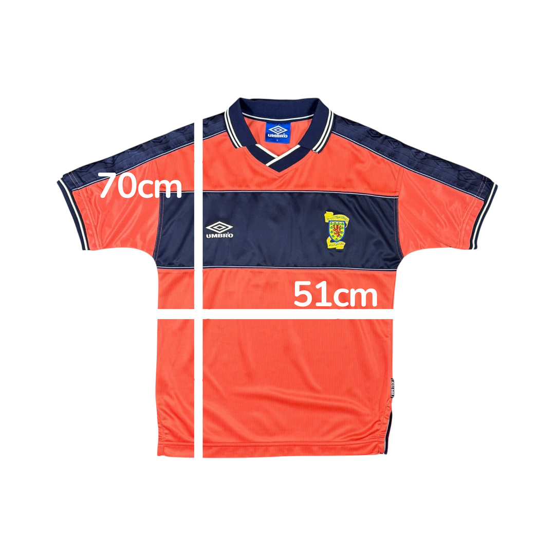 1999-00 Scotland Umbro Away Shirt - 10/10 - (M)