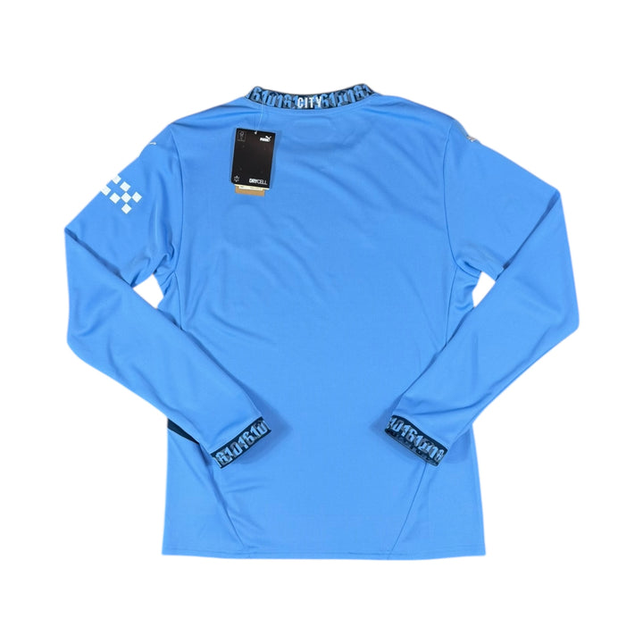 2024-25 Manchester City Puma Home Longsleeve Shirt Brand New