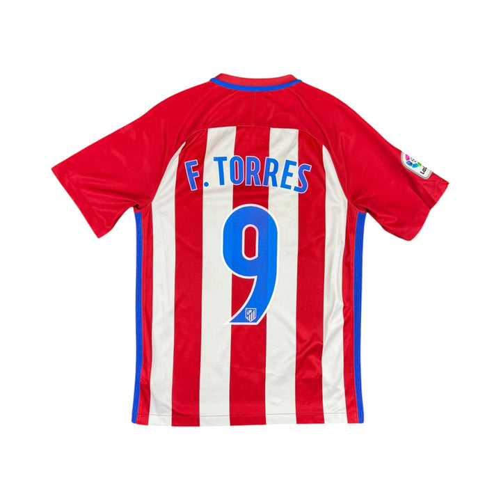 2016-17 Atletico Madrid Nike Home Shirt #9 F. TORRES - 7/10 - (S)