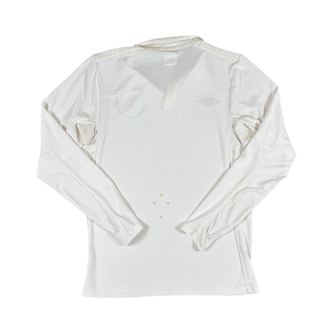 2010-11 England Umbro Home Shirt Longsleeve - 9/10 - (S)