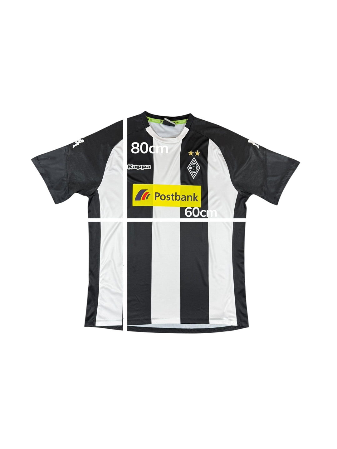 2017-18 Borussia Monchengladbach Kappa Home Shirt - 9/10 - (2XL)