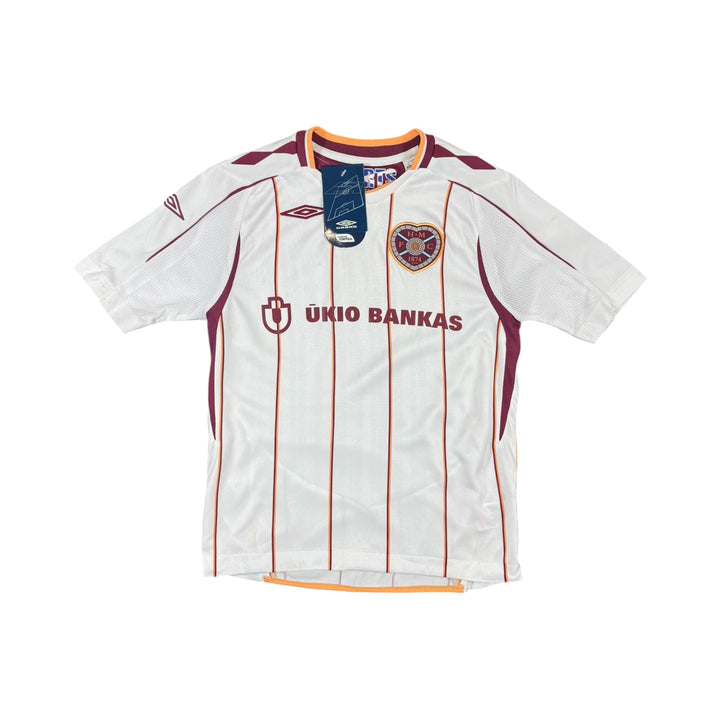 2007-08 Hearts Away Shirt Brand New (9-10 Years)
