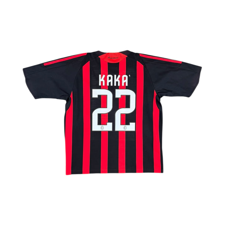2008-09 AC Milan Adidas Home Shirt #22 KAKA - 9/10 -